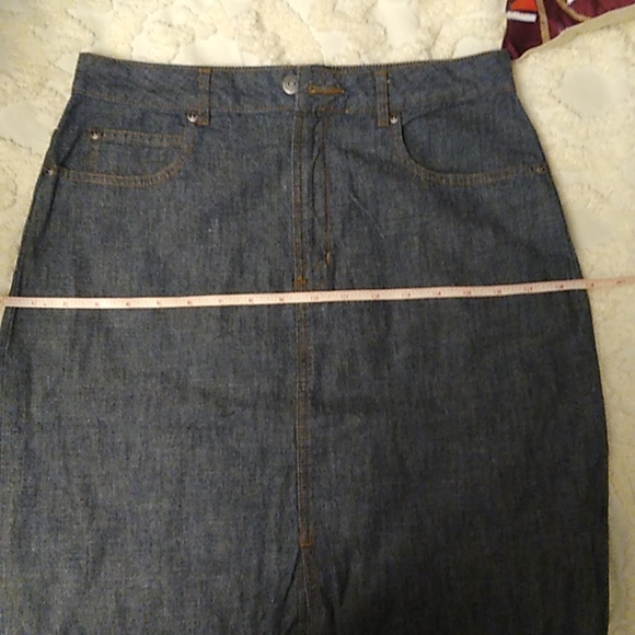 Caslon lightweight denim skirt - Picture 5 of 5